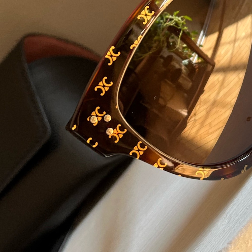 Celine 55mm Gradient Round Sunglasses - Picture 9 of 9